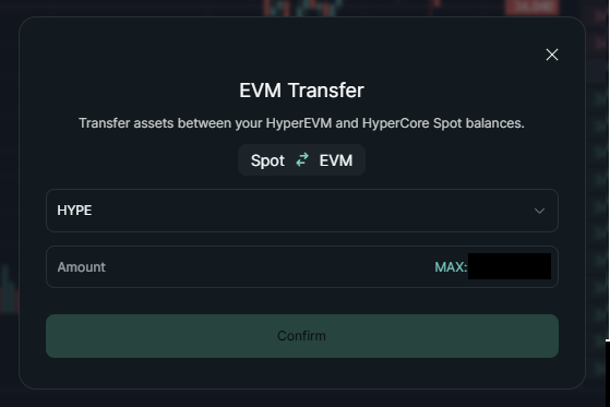 EVM Transfer